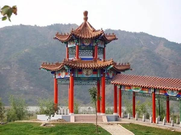 防腐木古建亭